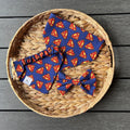Superhero Superman Dog Bandana Scrunchie Red and Blue