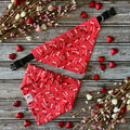 I Chews You Dog Bandana: Red Over the Collar or Scrunchie Bandana