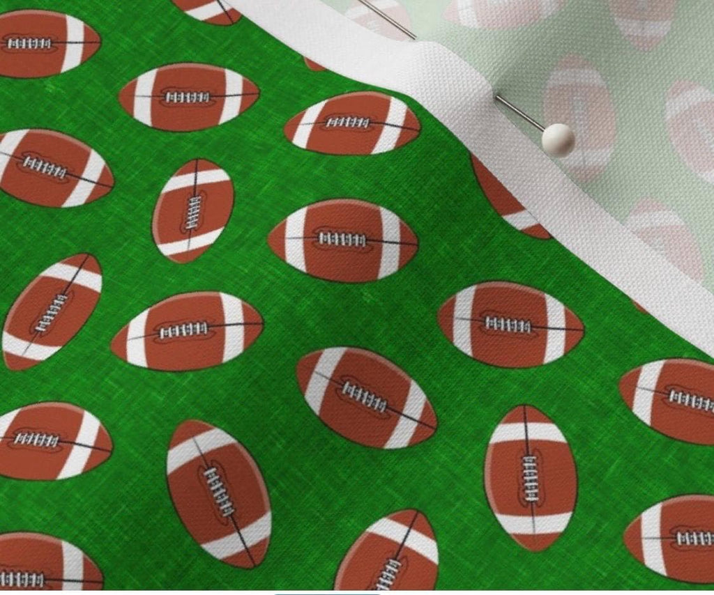 Football Dog Bandana Sports Turf Green Scrunchie