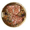 Halloween Haunted Mansion Dog Bandana Scrunchie: Spooky Jack-O-Lanterns, Crows, Skulls Goth Pumpkins