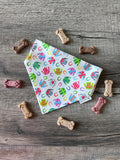 Derby Jockey Silks Dog Bandana: Scrunchie, Kentucky