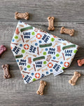 Lake Dog Bandana: Scrunchie, Summer Canoe
